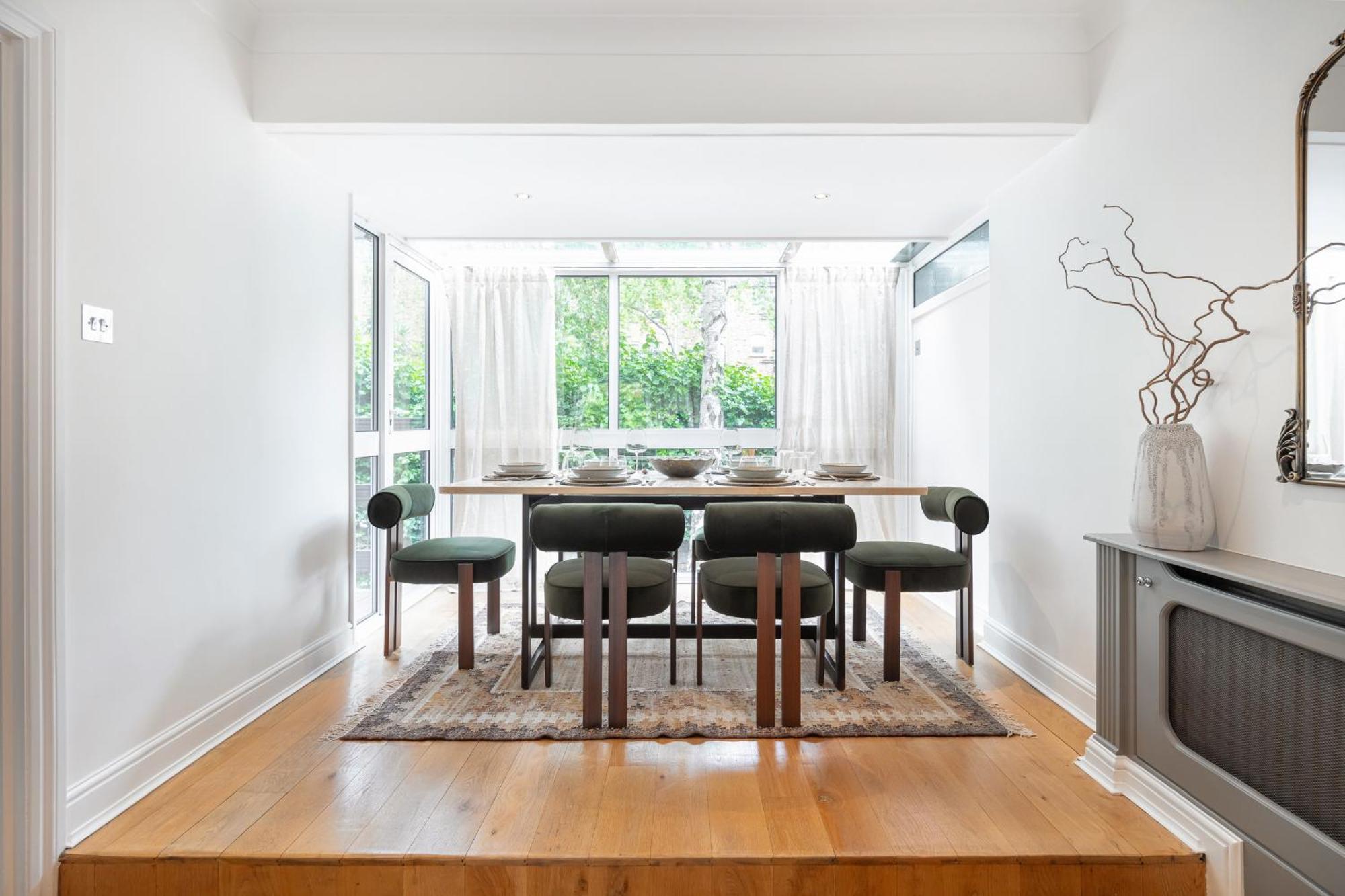 런던 Rare 4Beds Townhouse In Kensington With Patio 빌라 외부 사진
